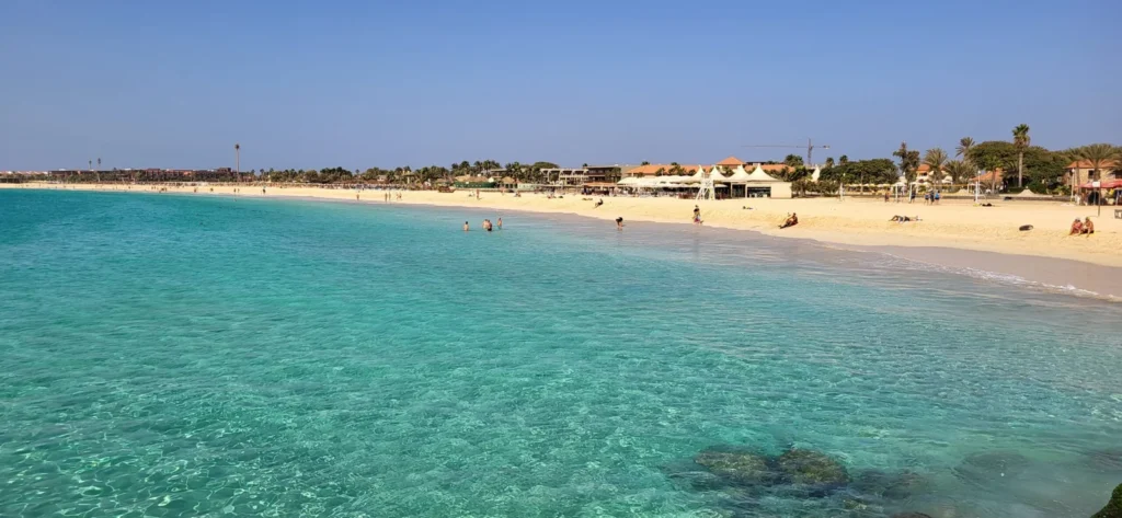 Beach front in Cabo Verde